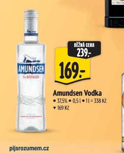   Amundsen Vodka  0,5 l v akci