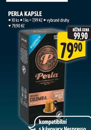PERLA KAPSLE 10 ks