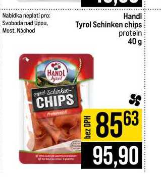 Handl Tyrol Schinken chips protein 40 g