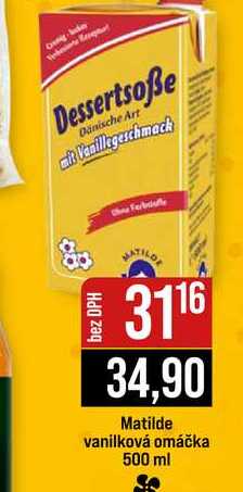 Matilde vanilková omáčka 500 ml