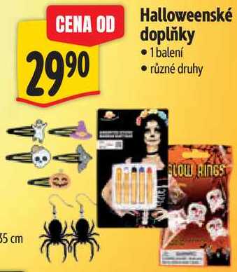 Halloweenské doplňky  