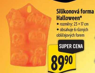 Silikonová forma Halloween*