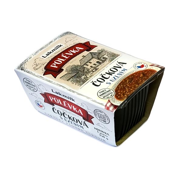 Lakmilk Polévka Čočková s uzeným