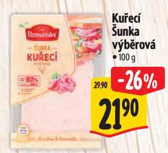 Kuřecí Šunka výběrová, 100 g