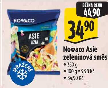 Nowaco Asie zeleninová směs, 350 g 