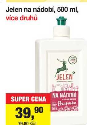 Jelen na nádobí, 500 ml