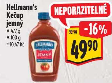 Hellmann's Kečup jemný, 477 g