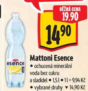 Mattoni Esence, 1,5 l
