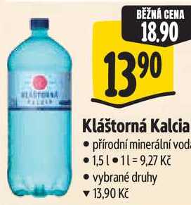 Kláštorná Kalcia, 1,5 l