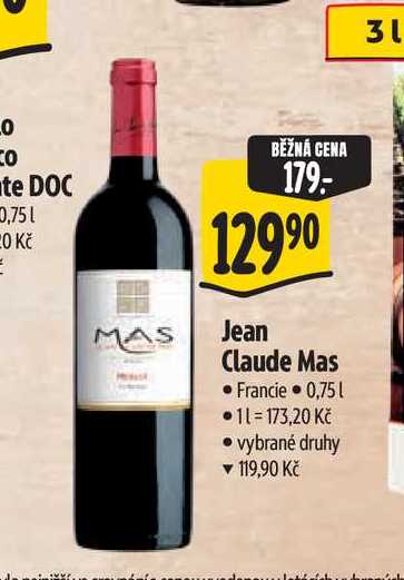 Jean Claude Mas 0,75 l