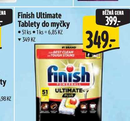 Finish Ultimate Tablety do myčky 51ks