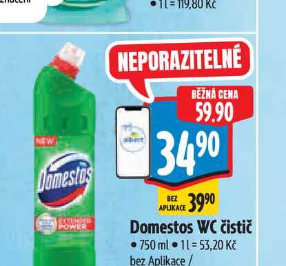   Domestos WC čistič 750 ml 