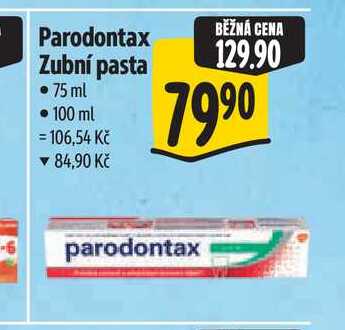 Parodontax Zubní pasta 75 ml