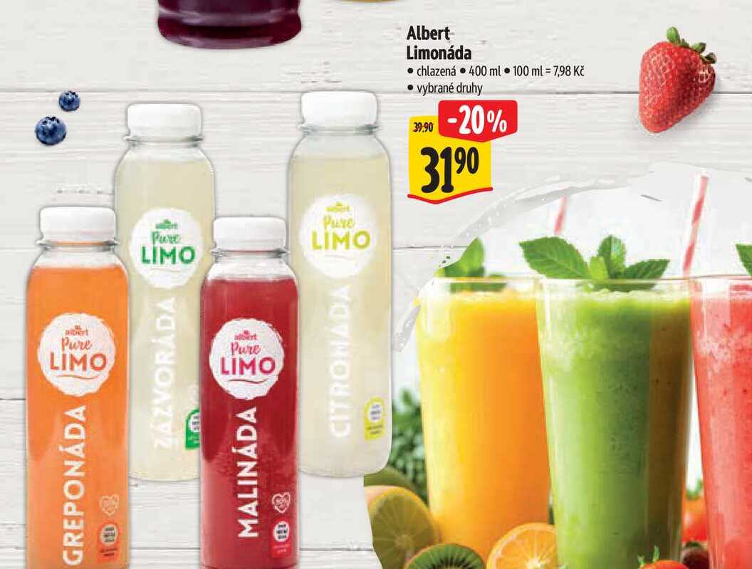   Albert Limonáda 400 ml