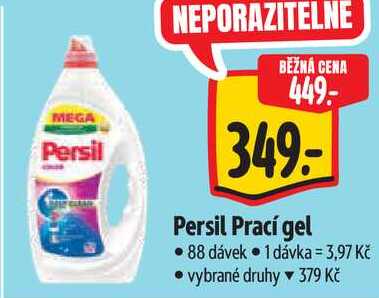 Persil Prací gel, 88 dávek