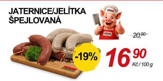 JATERNICE/JELÍTKA ŠPEJLOVANÁ, 100 g