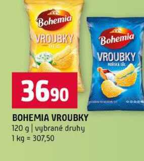 BOHEMIA VROUBKY 120 g vybrané druhy 