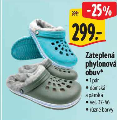 Zateplená phylonová obuv*