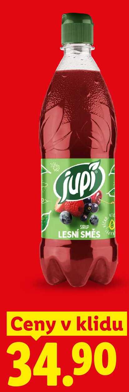 Jupí SIRUP LESNÍ SMĚS