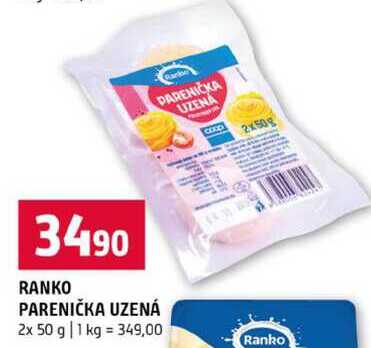 RANKO PARENIČKA UZENÁ 2x 50 g