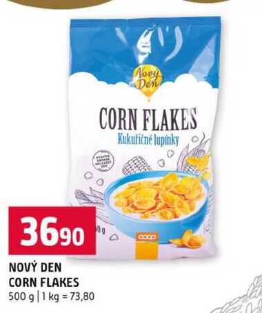 NOVÝ DEN CORN FLAKES 500 g