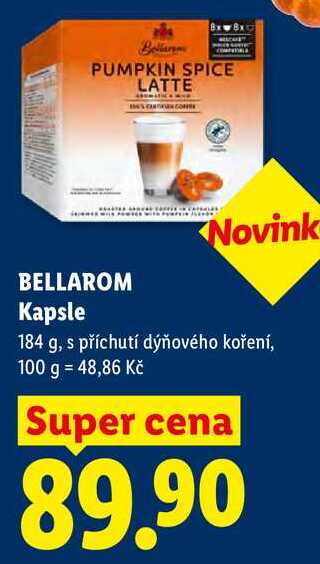 BELLAROM Kapsle, 184 g