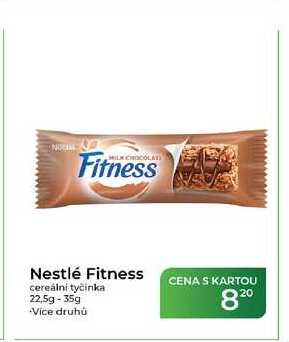 Nestlé Fitness cereální tyčinka 22,5g-35g