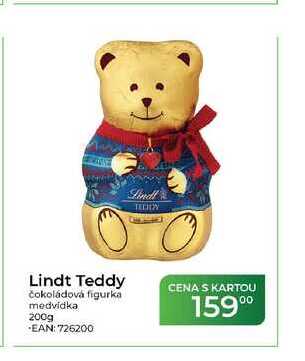 Lindt Teddy čokoládová figurka medvídka 200g