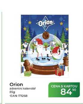 Orion adventní kalendář 85g