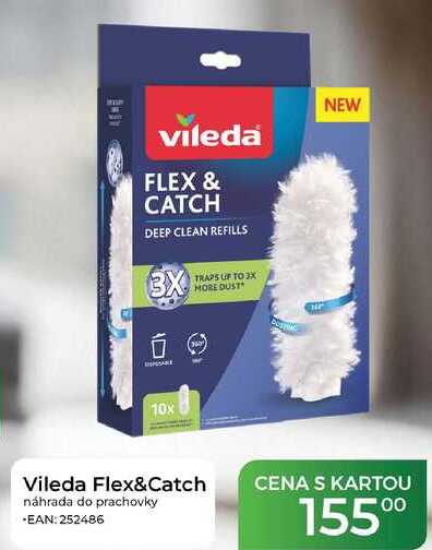 Vileda Flex&Catch náhrada do prachovky 10x