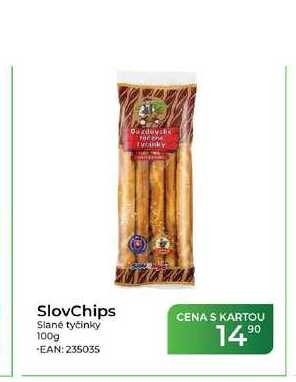 SlovChips Slané tyčinky 100g