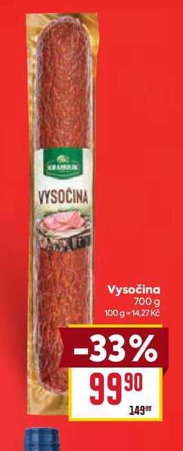 Vysočina 700 g  