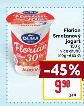 Florian Smetanový jogurt 150 g 