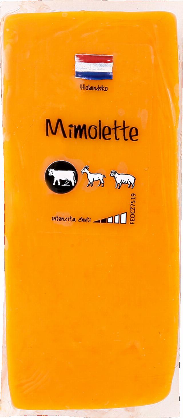 Mimolette sýr přírodní polotvrdý