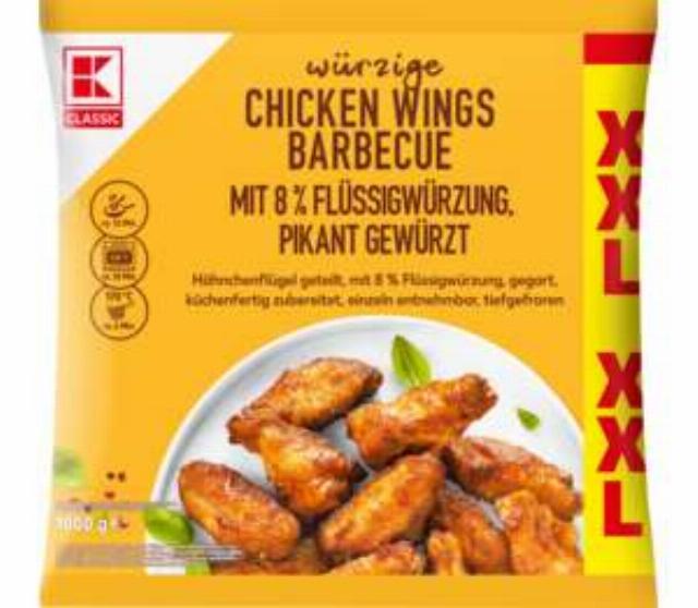 K-CLASSIC Kuřecí křídla BBQ XXL mražená