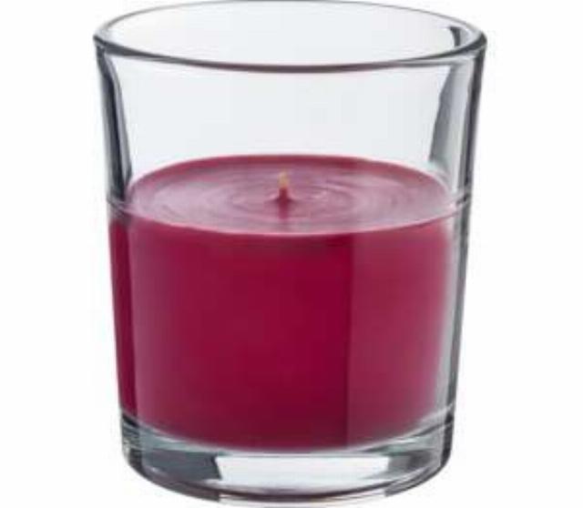LIVARNO Maxi vonná svíčka 225 g, vínová