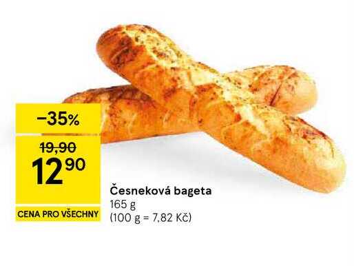 Česneková bageta, 165 g