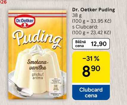 Dr. Oetker Puding, 38 g