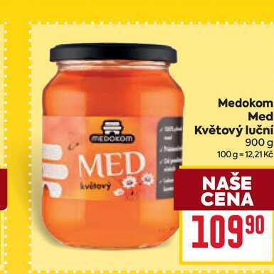Med Květový luční 900 g 