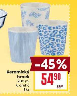 Keramický hrnek 200 ml