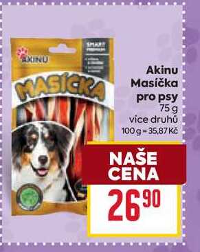 Akinu Masička pro psy 75 g  