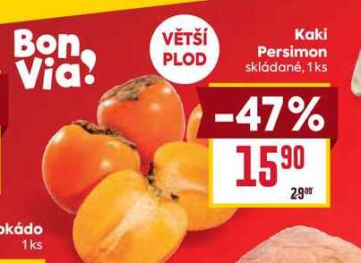 Kaki Persimon skládané, 1ks