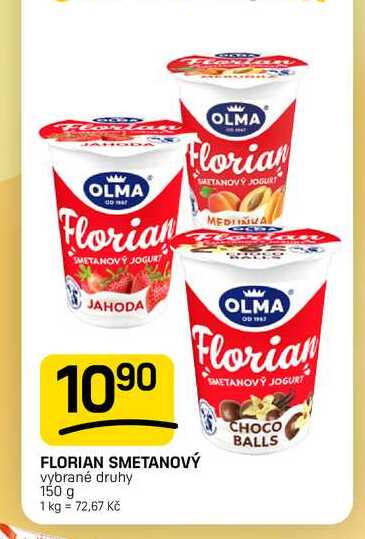 FLORIAN SMETANOVÝ vybrané druhy 150 g