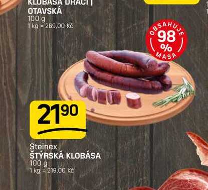 ŠTÝRSKÁ KLOBÁSA 100 g