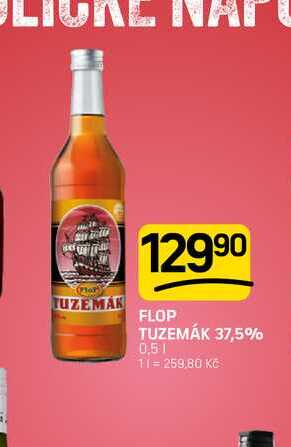 FLOP TUZEMÁK 37,5% 0,5l