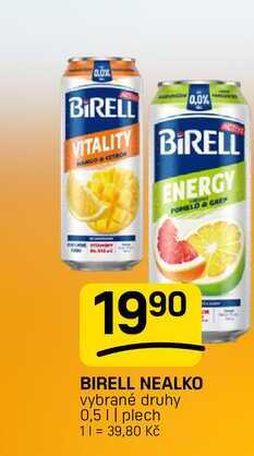 BIRELL NEALKO vybrané druhy 0,5 || plech
