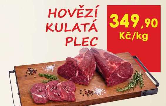  Hovězí kulatá plec 1kg