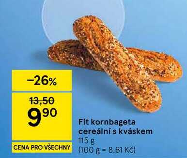 Fit kornbageta cereální s kváskem, 115 g