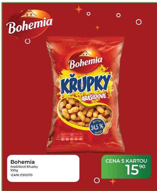 Bohemia Arašídové křupky 100g