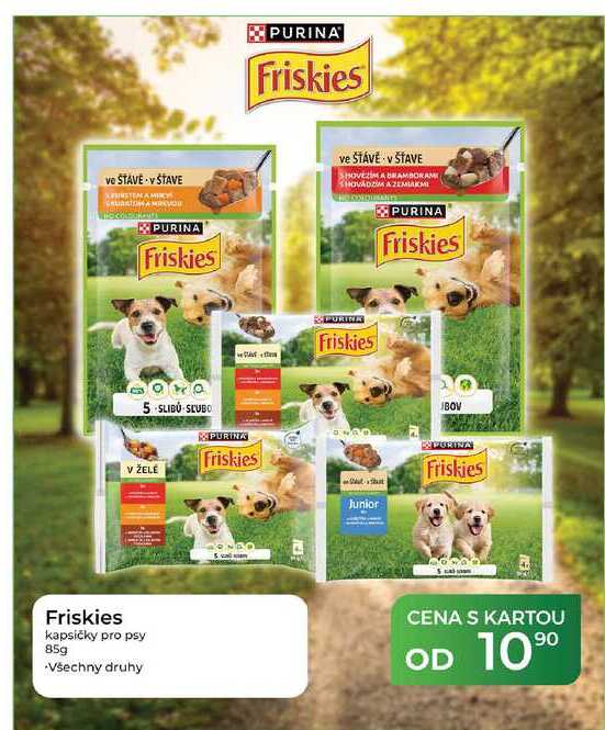 Friskies kapsičky pro psy 85g